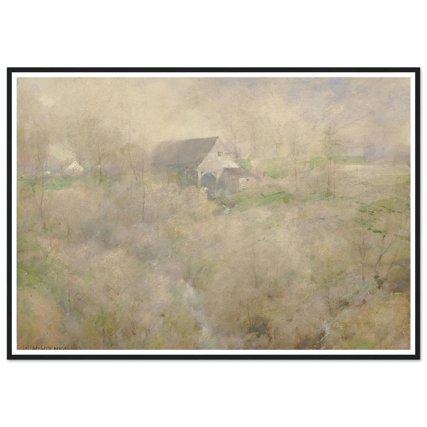 My Old Mill, Holmescroft, Near Rockville Art Print | William Henry Holmes-Quipham Collections