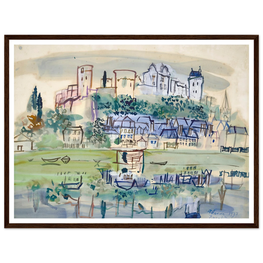 Chinon (1937) Art Print | Raoul Dufy-Quipham Collections