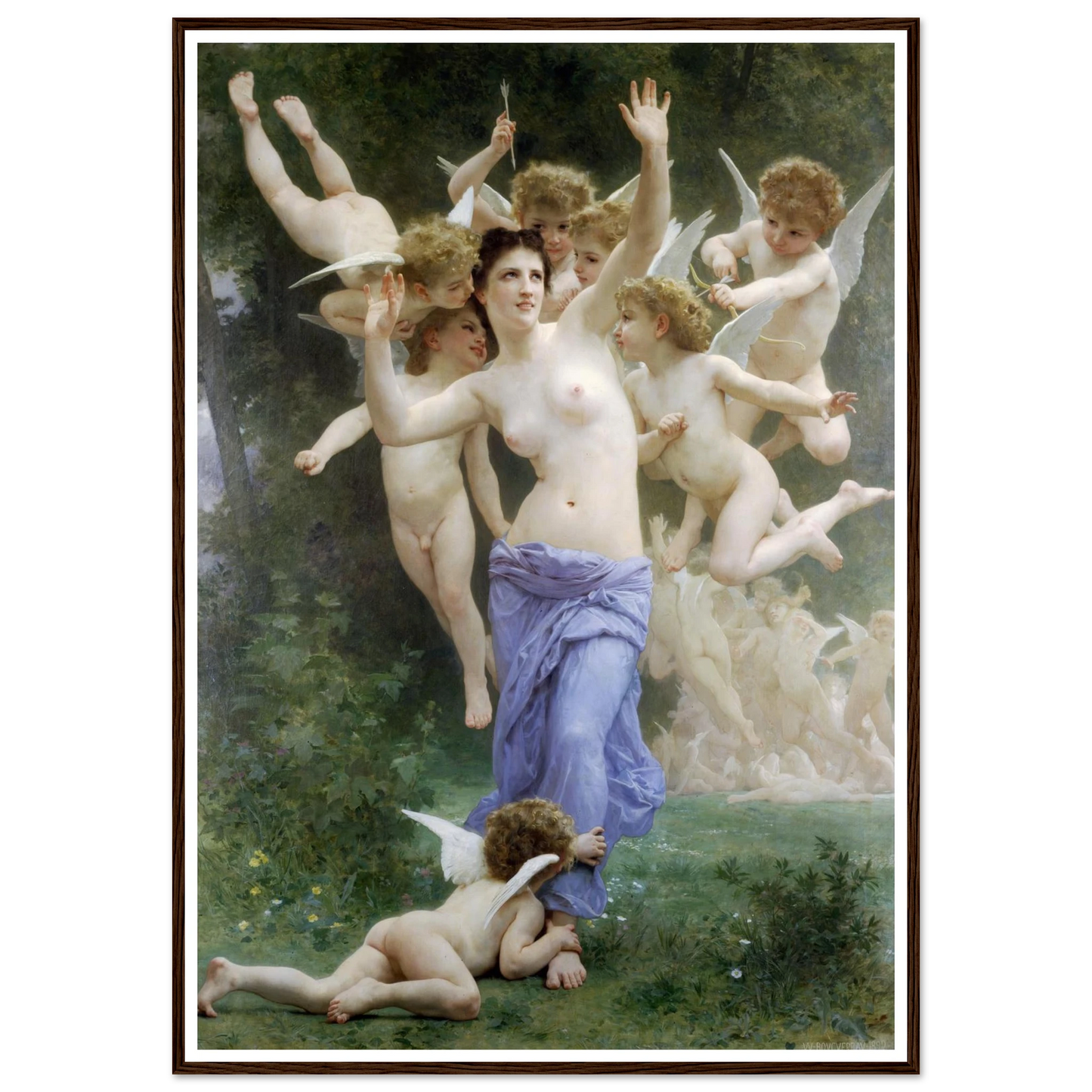 The Invasion (1892) Art Print | William Bouguereau-Quipham Collections
