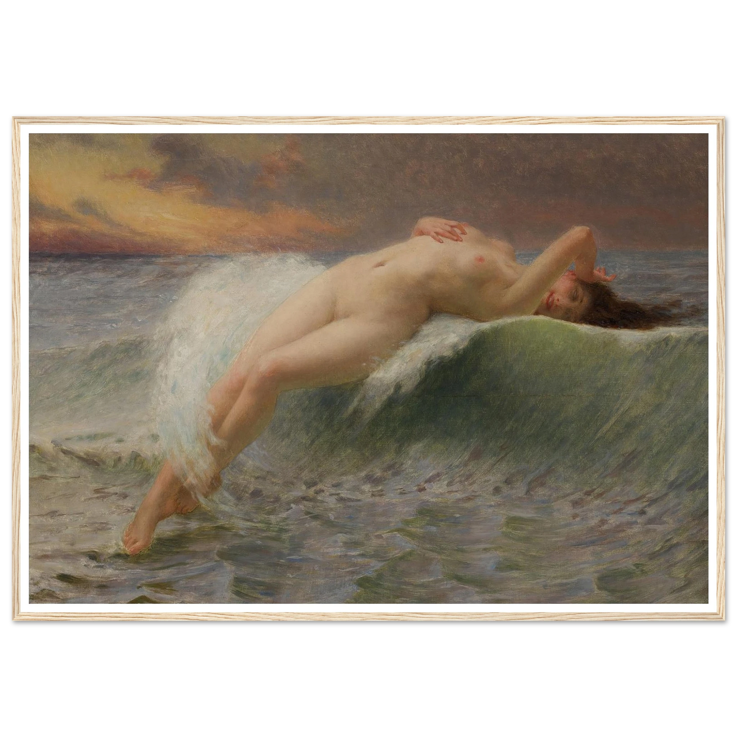 La Vague Art Print | Guillaume Seignac-Quipham Collections