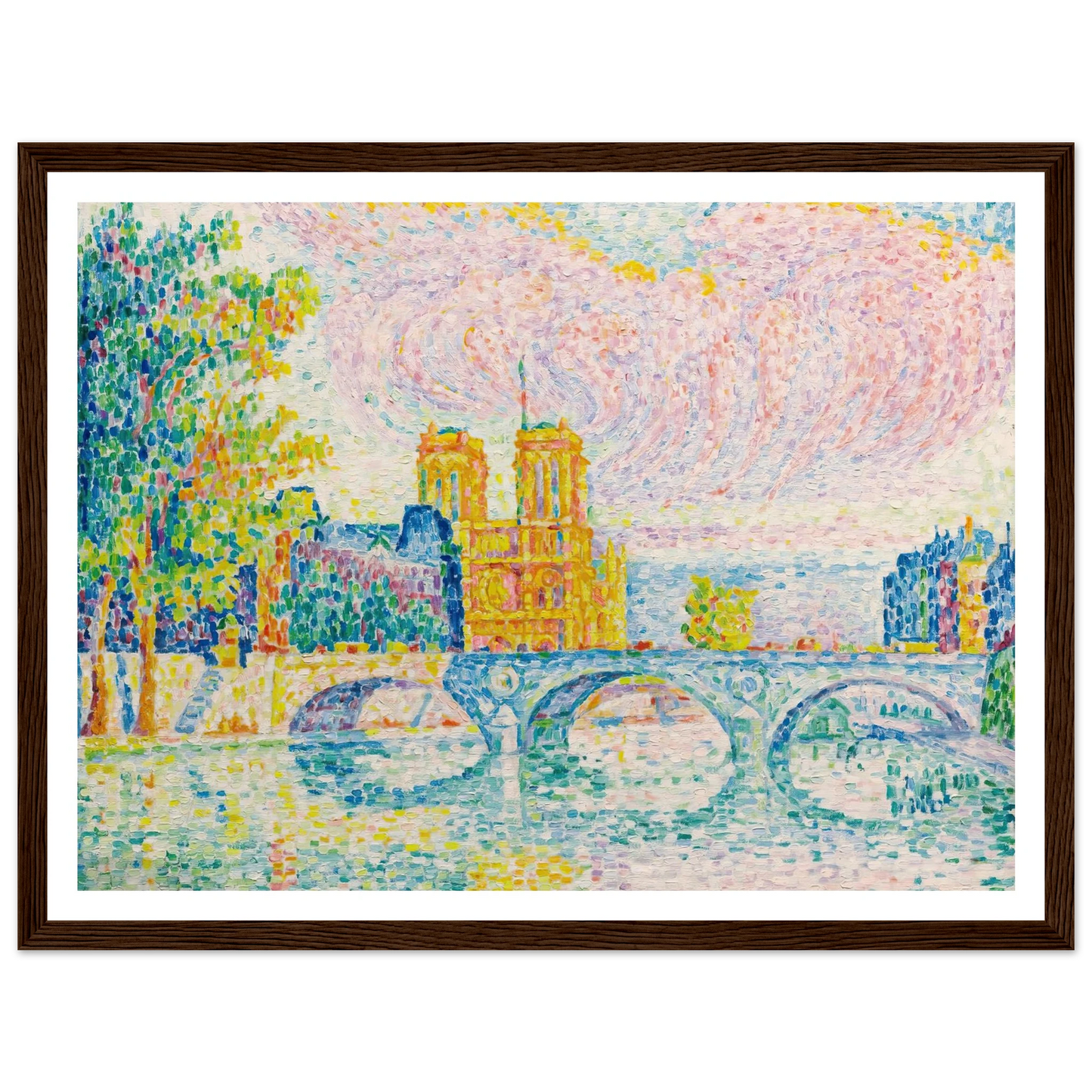 La Cité, Paris (1934) Art Print | Paul Signac-Quipham Collections