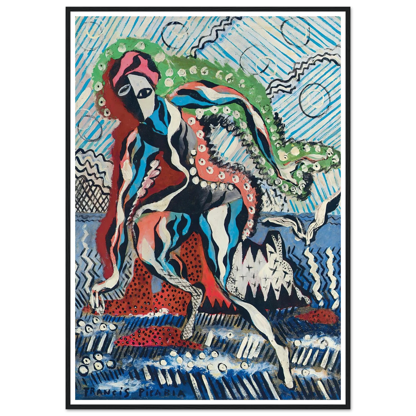 Baigneuse (circa 1925-1926) Art Print | Francis Picabia-Quipham Collections