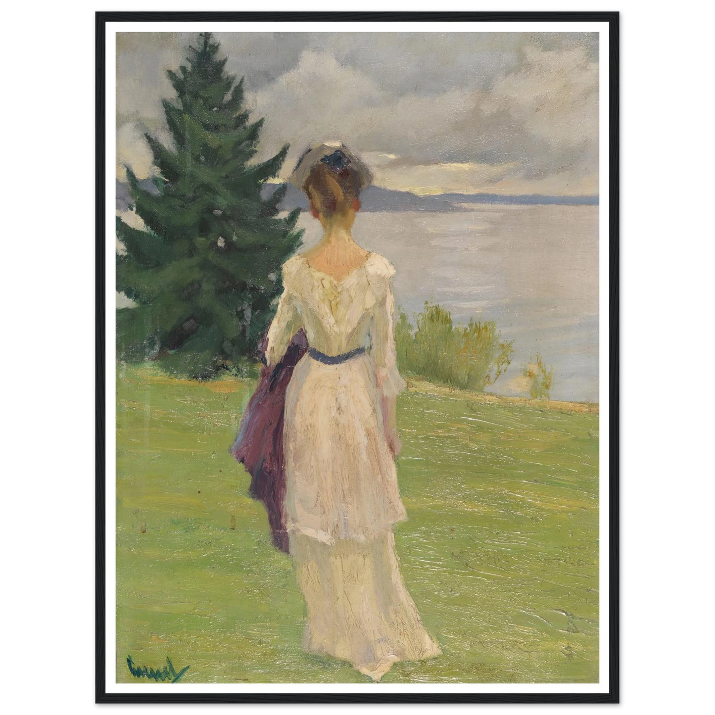 After the rain, early (1910) Art Print | Edward Cucue-Quipham Collections