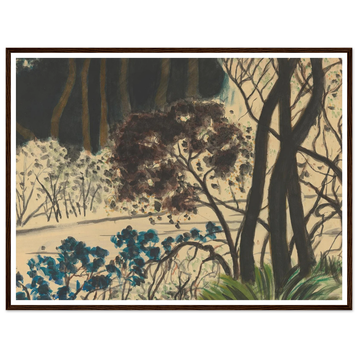 Bosgezicht Art Print | Leon Spilliaert-Quipham Collections