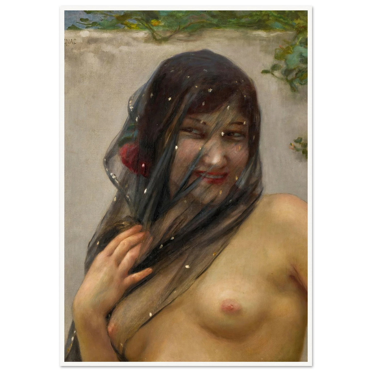 Odalisque Art Print | Guillaume Seignac-Quipham Collections