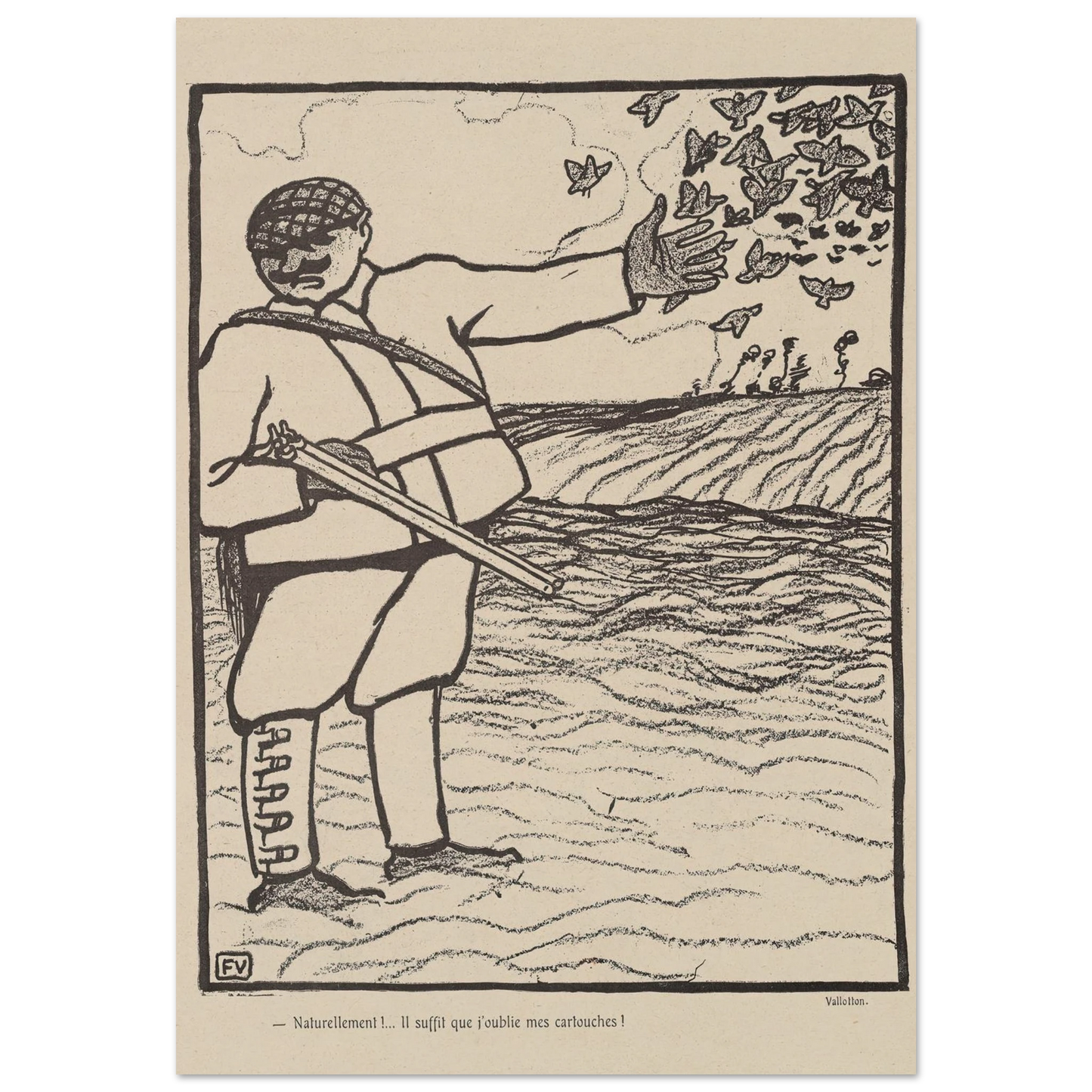 12 septembre 1903 Art Print | Felix Vallotton-Quipham Collections