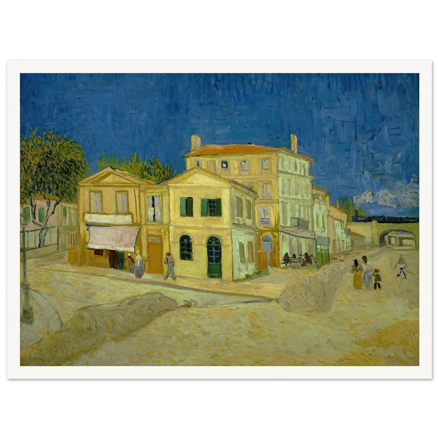 The yellow house (`The street’) Art Print | Vincent van Gogh-Quipham Collections