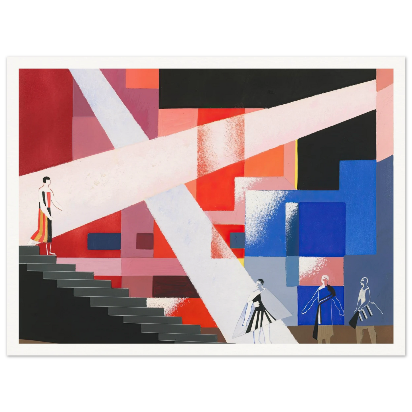 Maquettes dé Théatre 15 Art Print | Alexandra Exter-Quipham Collections