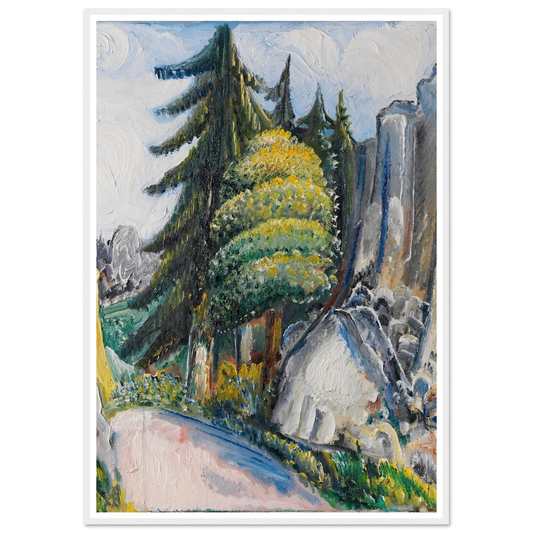 Alblandschaft (1932) Art Print | Paul Kleinschmidt-Quipham Collections