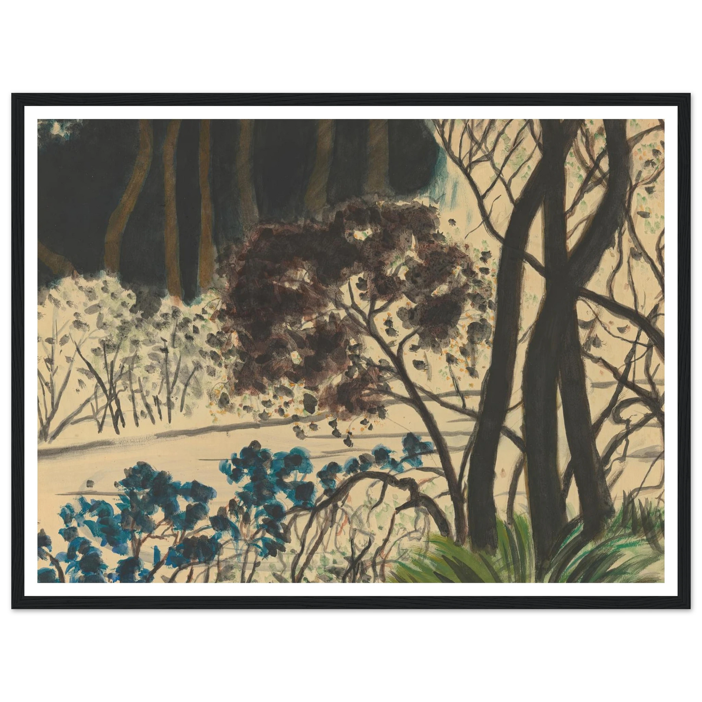 Bosgezicht Art Print | Leon Spilliaert-Quipham Collections