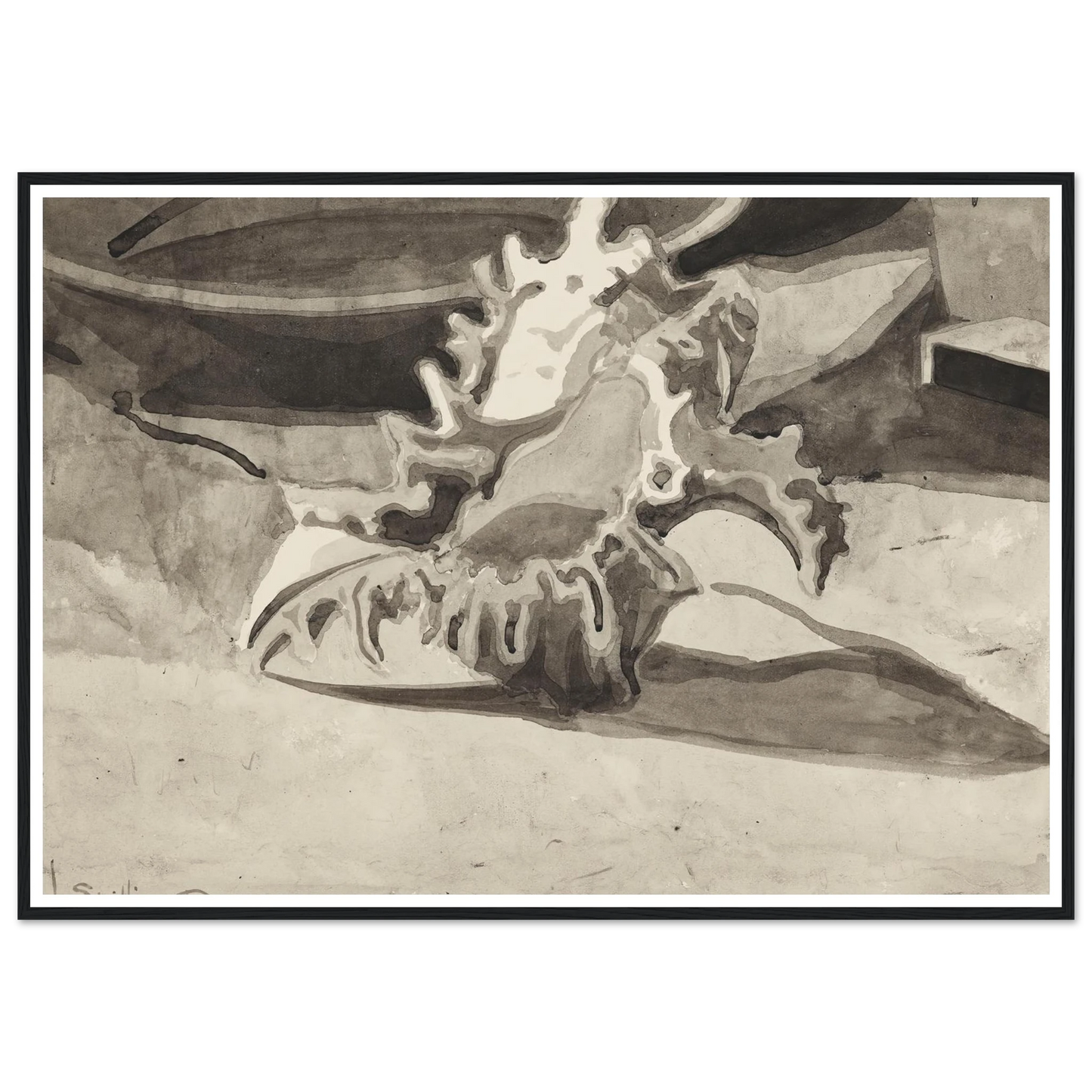 Coquillage (1909) Art Print | Leon Spilliaert-Quipham Collections