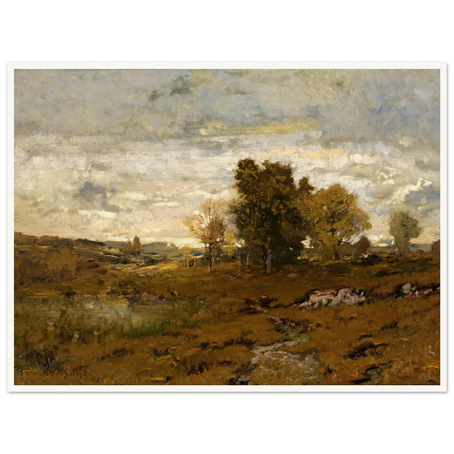 Autumn At Arkville Art Print | Alexander Helwig Wyant-Quipham Collections