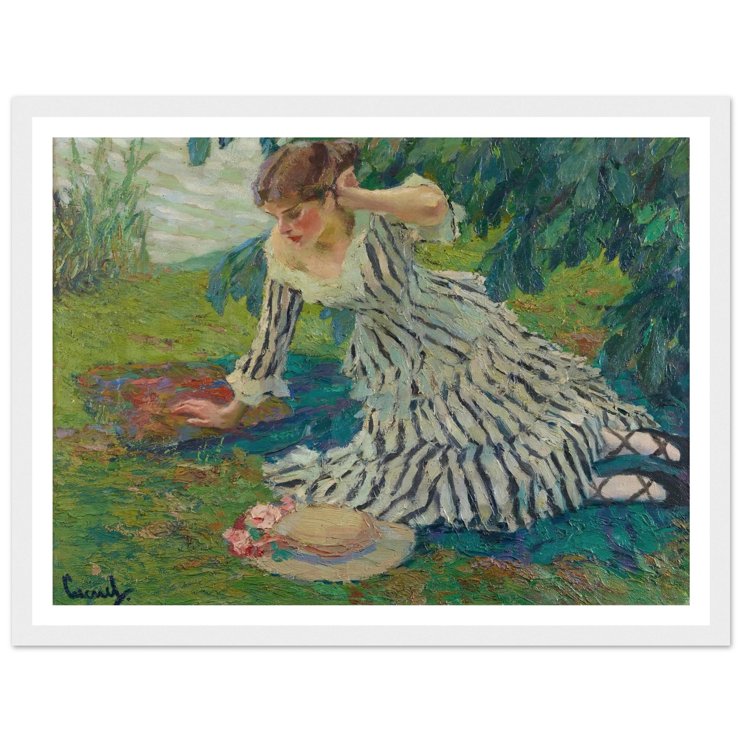After the siesta (1910) Art Print | Edward Cucue-Quipham Collections