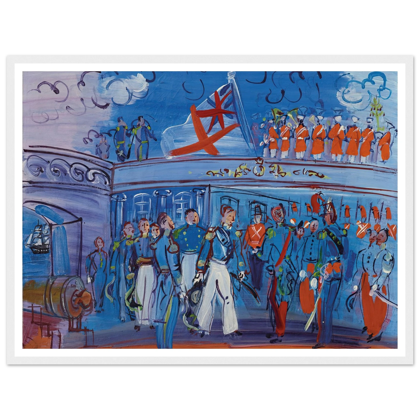 D’après Constantin Guys (circa 1935) Art Print | Raoul Dufy-Quipham Collections