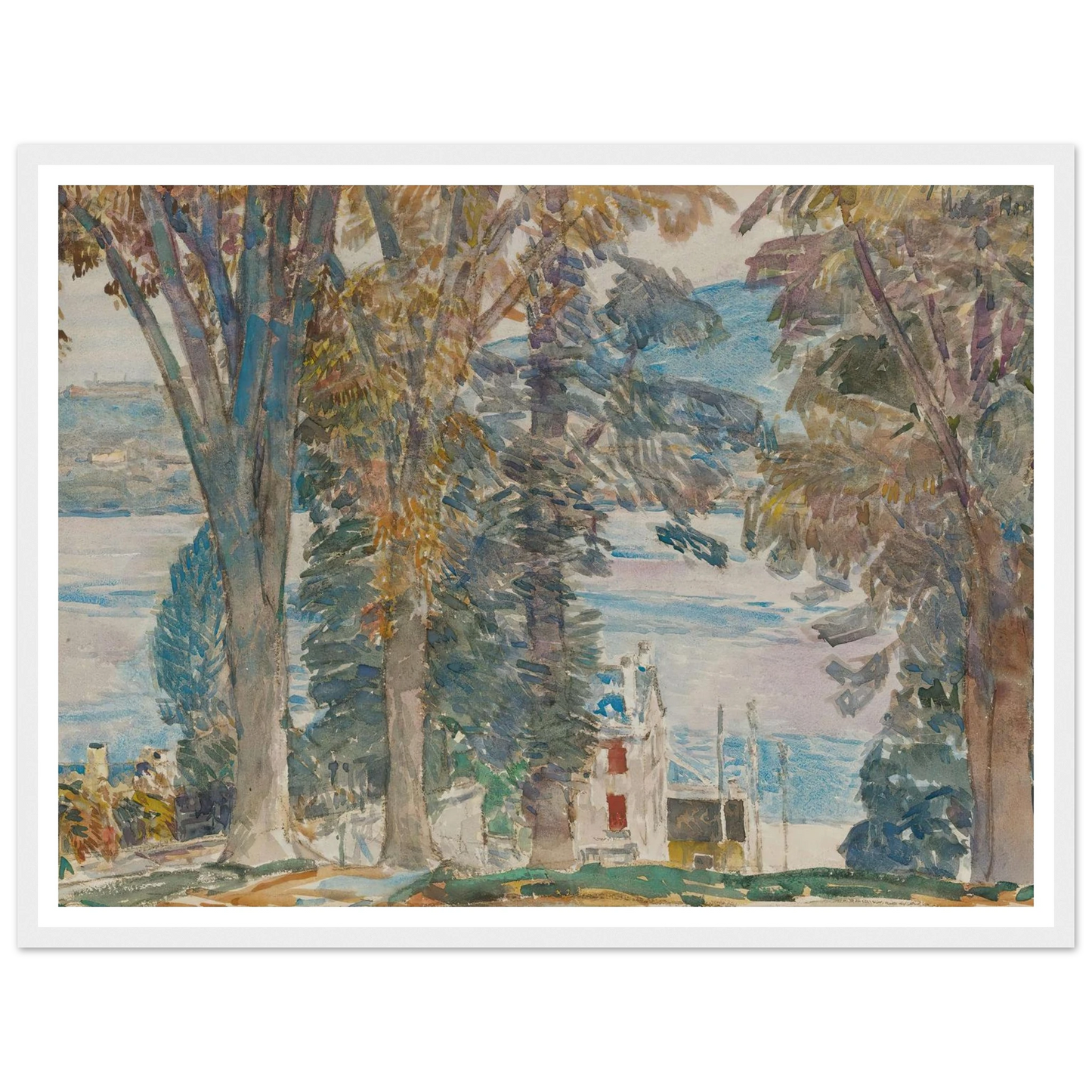 Newburgh, New York (1914) Art Print | Childe Hassam-Quipham Collections
