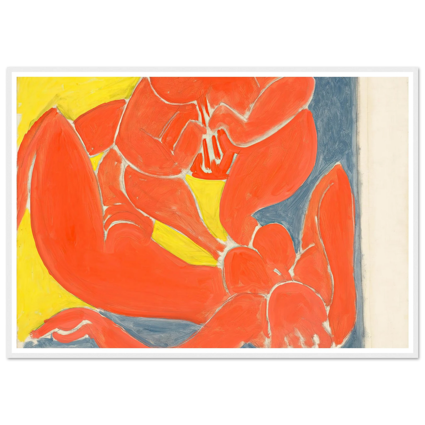 Nymphe et faune rouge (1939) Art Print | Henri Matisse-Quipham Collections