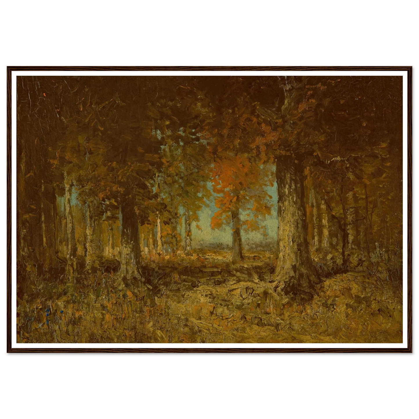 Edge of the Woods (1908) Art Print | Julian Onderdonk-Quipham Collections