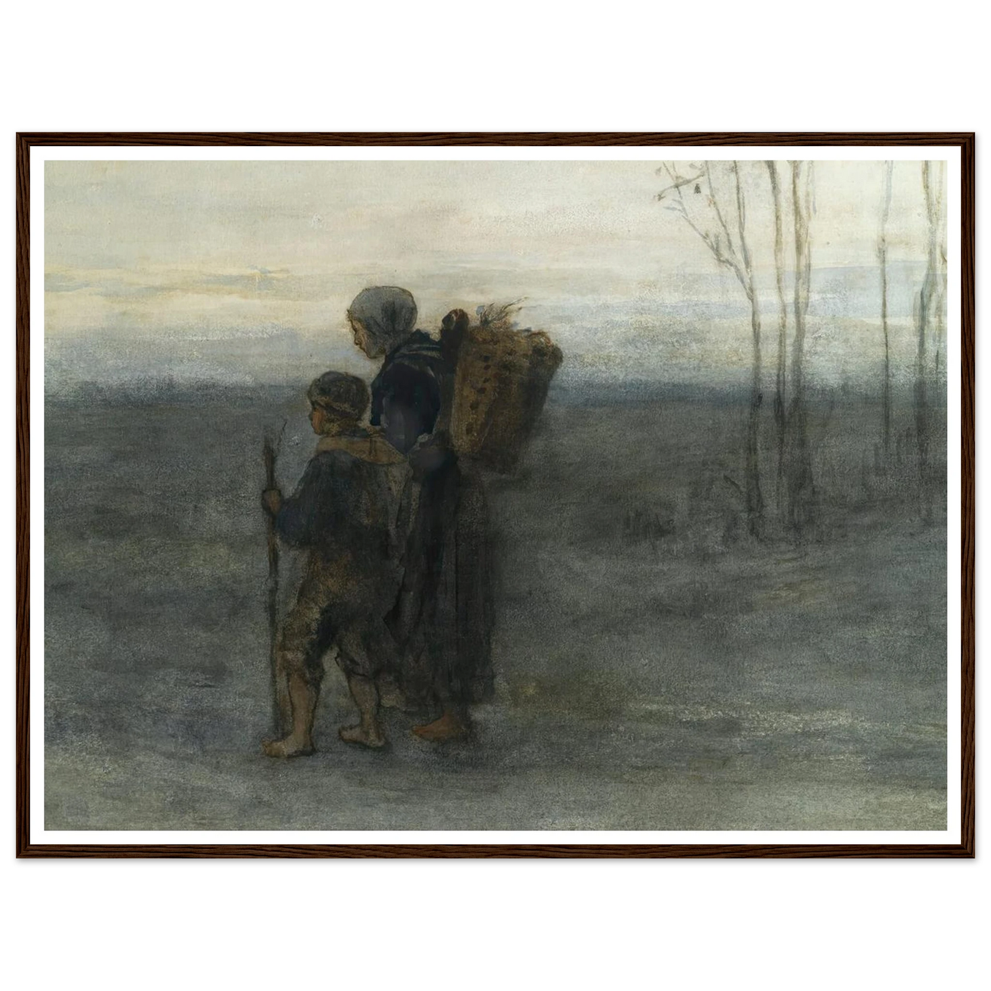 Homeward bound Art Print | Jozef Israels-Quipham Collections