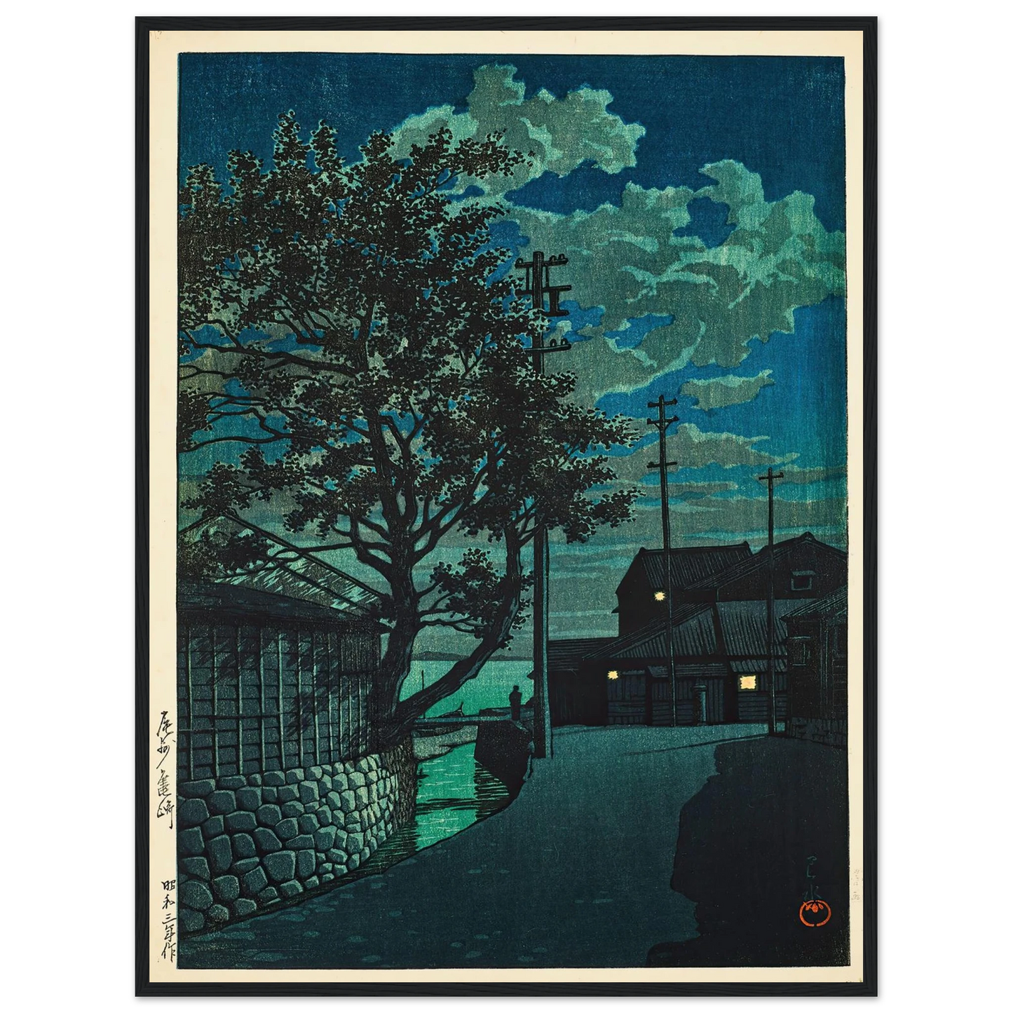 Kamezaki Bishu (1928) Art Print | Kawase Hasui-Quipham Collections
