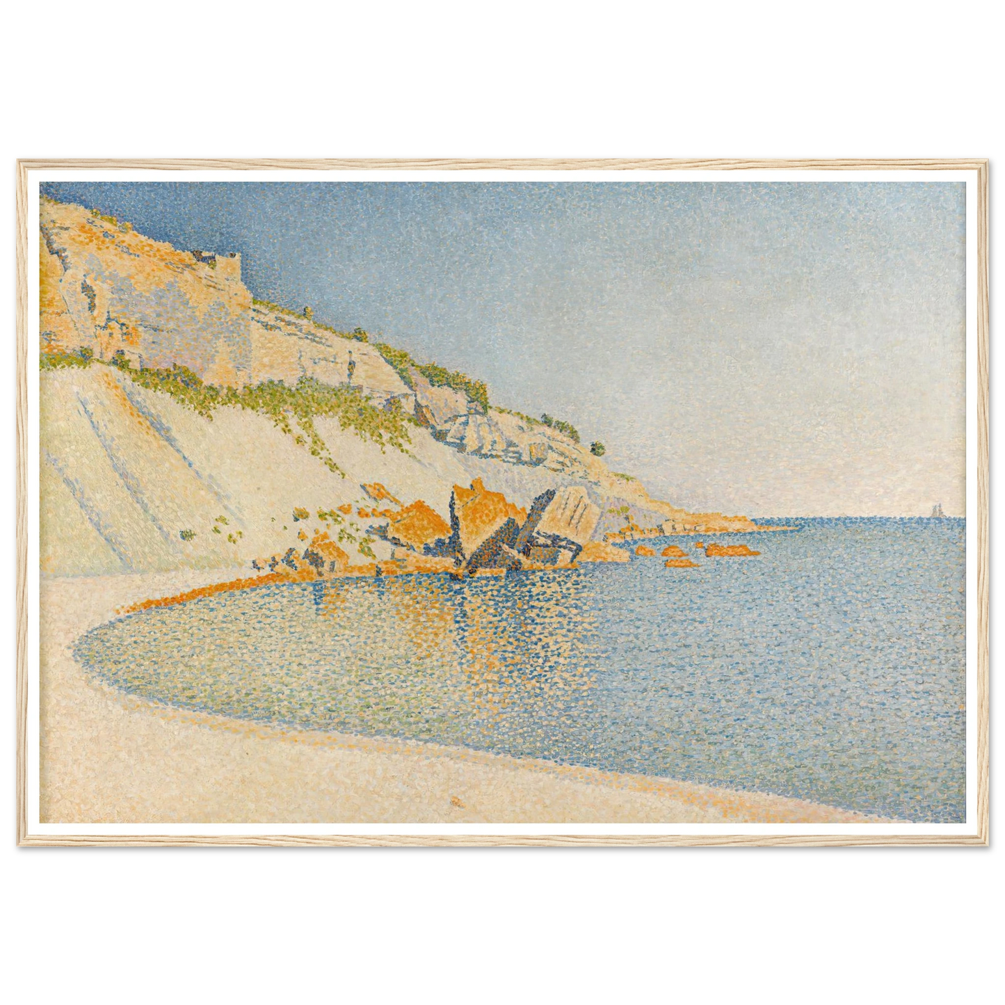Cassis, Cap Lombard, Opus 196 Art Print | Paul Signac-Quipham Collections