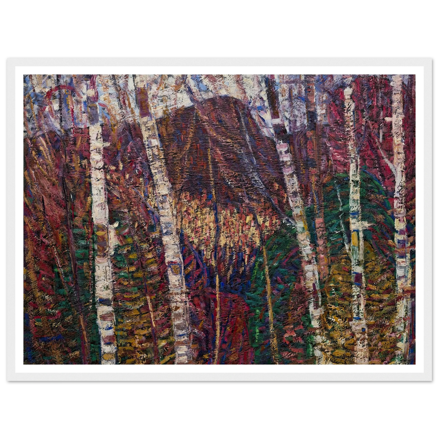 White Birches (c.1908) Art Print | Marsden Hartley-Quipham Collections
