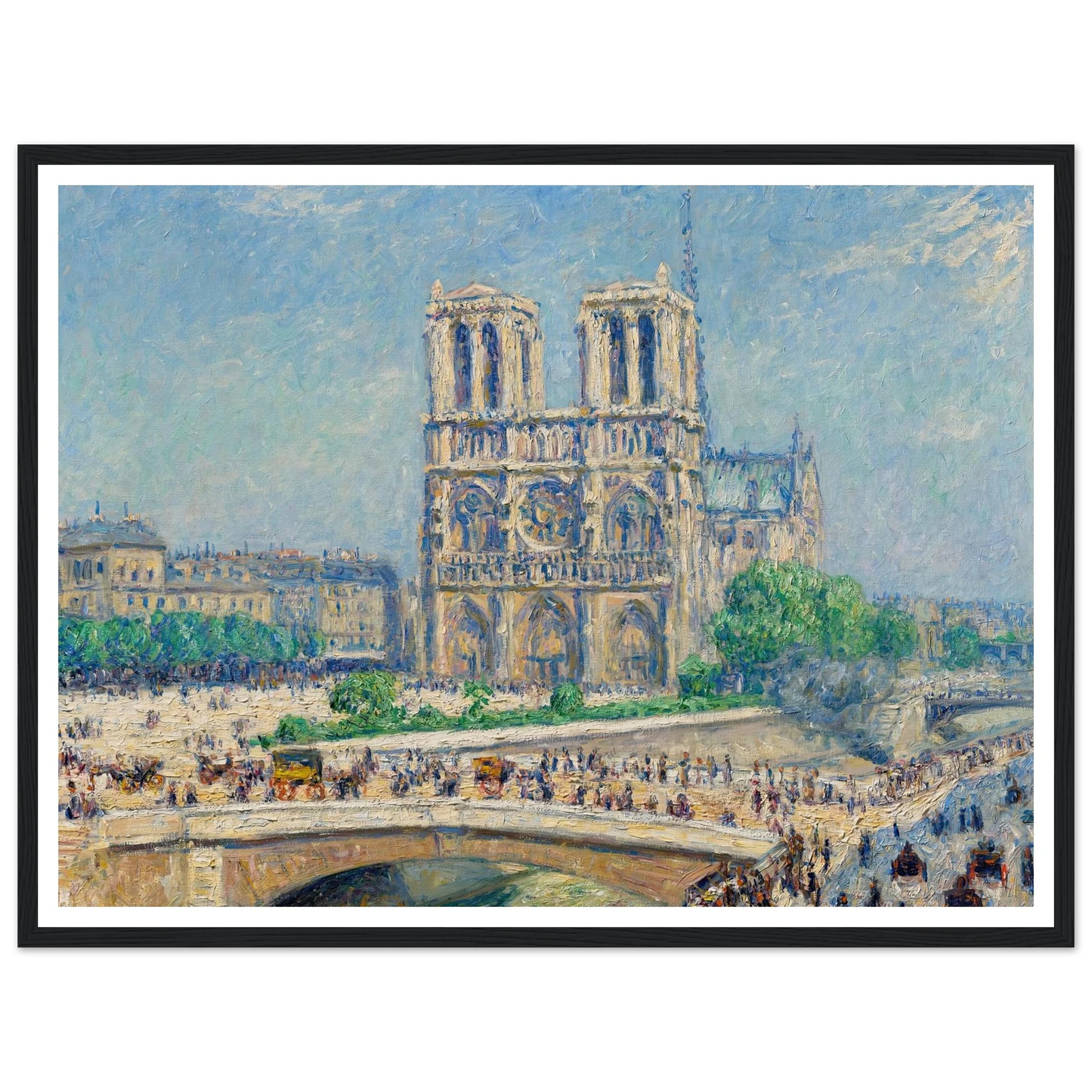 Notre-Dame, effet de soleil (1906) Art Print | Francis Picabia-Quipham Collections