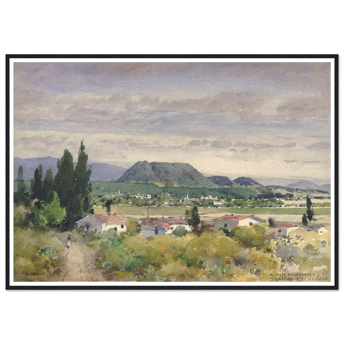 In Mexico (1918) Art Print | William Henry Holmes-Quipham Collections