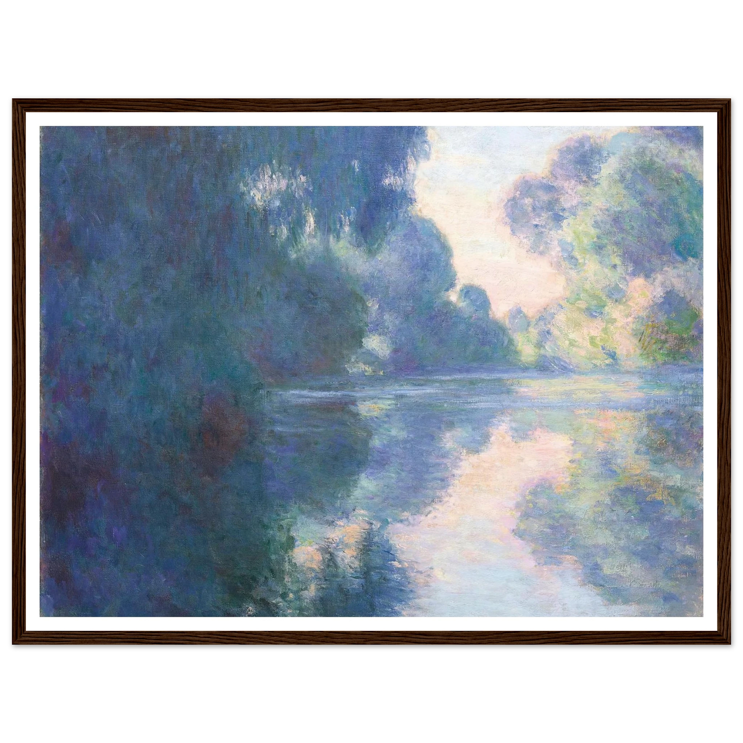 Matinée sur la Seine (1897) Art Print | Claude Monet-Quipham Collections