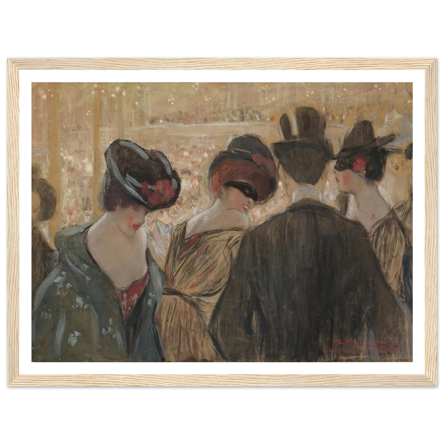 Bal-Bullier, Paris Art Print | Frederick Carl Frieseke-Quipham Collections