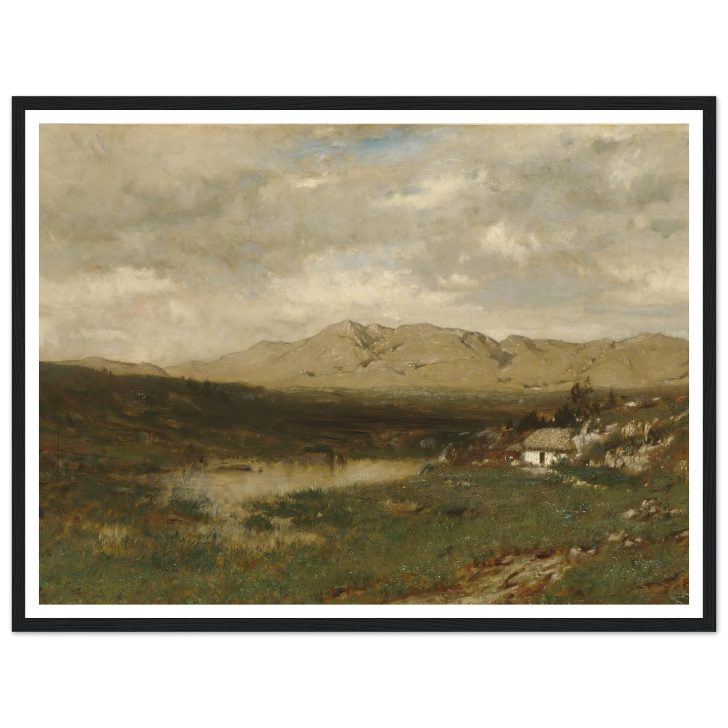 View in County Kerry (ca. 1875) Art Print | Alexander Helwig Wyant-Quipham Collections