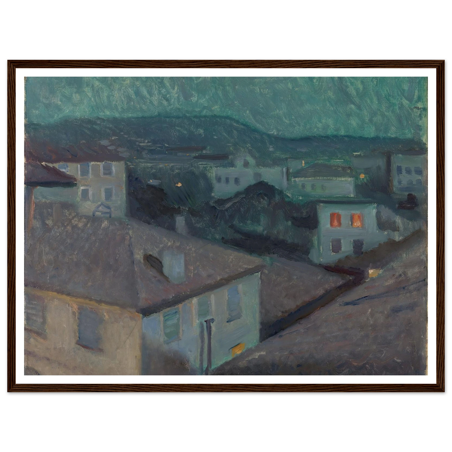 Night in Nice (1891) Art Print | Edvard Munch-Quipham Collections