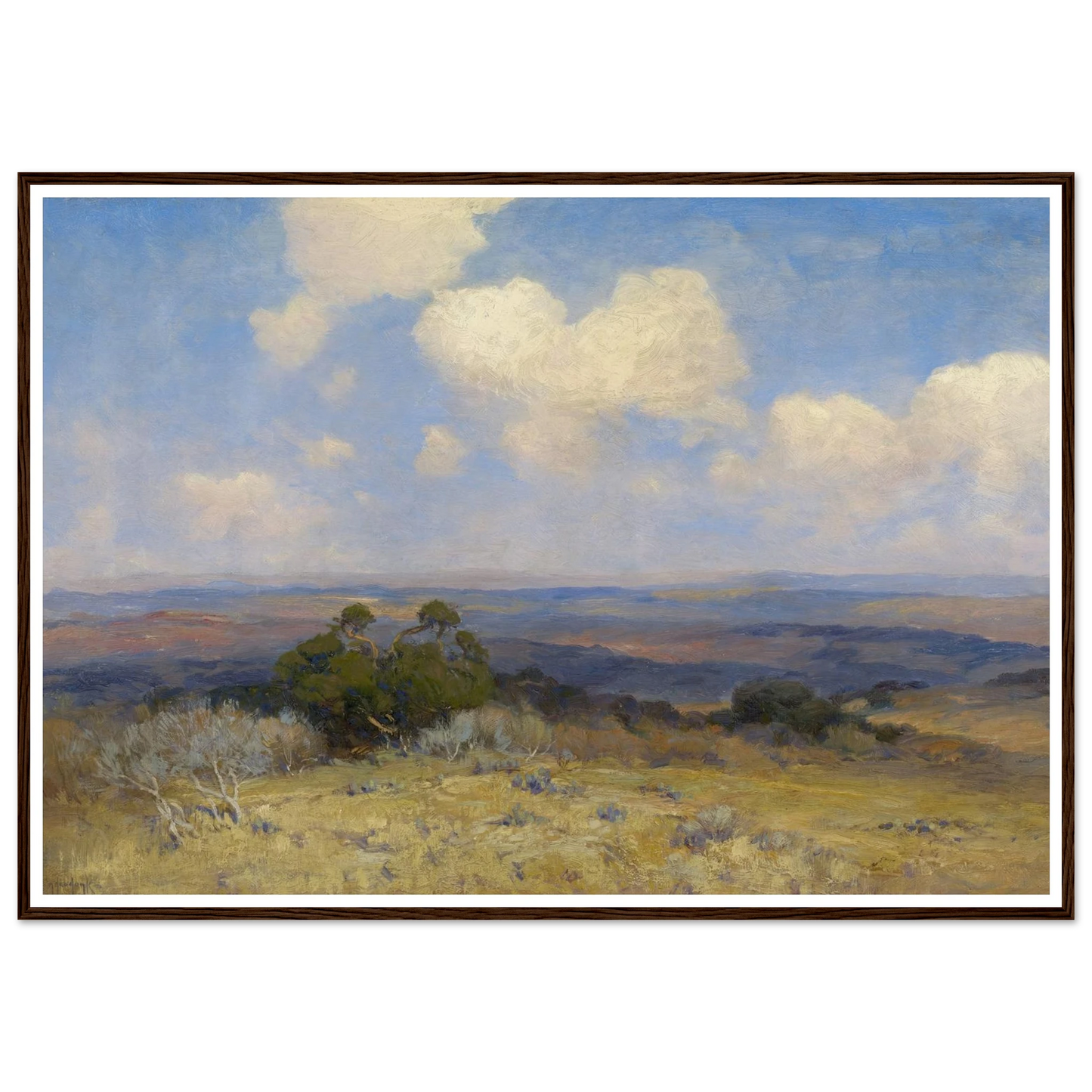 Sunlight and Shadow (1910) Art Print | Julian Onderdonk-Quipham Collections