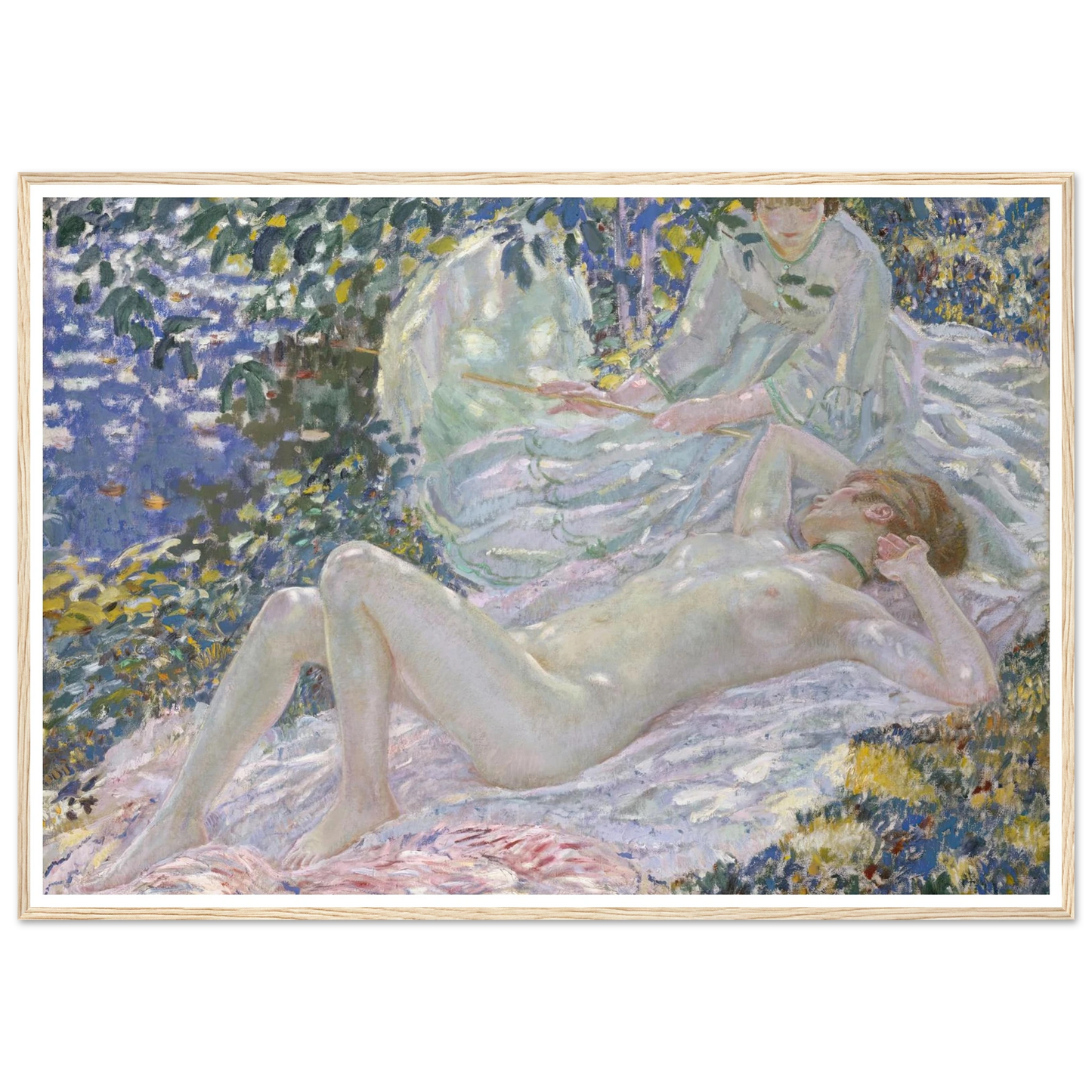 Summer (1914) Art Print | Frederick Carl Frieseke-Quipham Collections
