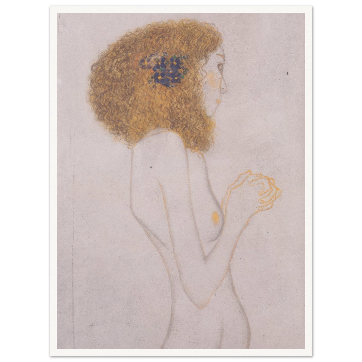 Die Leiden der schwachen Menschen (1902) Art Print | Gustav Klimt-Quipham Collections