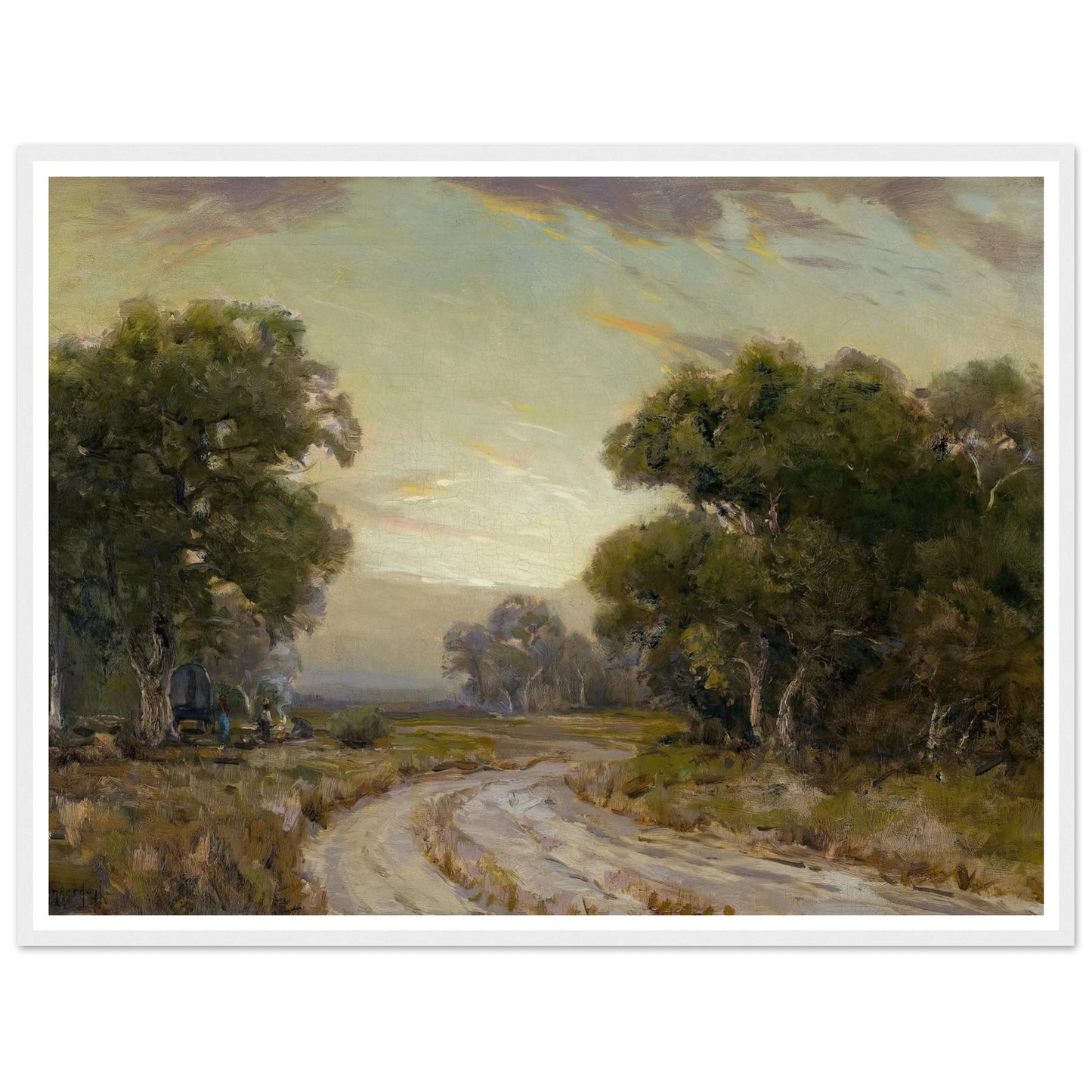 Evening Near Jackson, Southwest Texas Art Print | Julian Onderdonk-Quipham Collections
