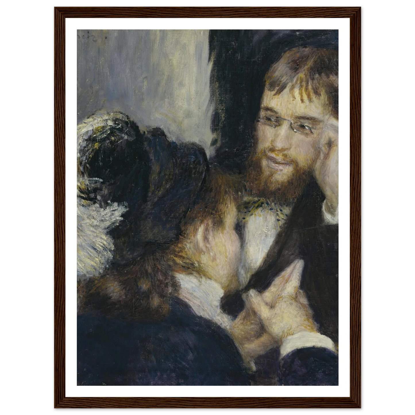 Conversation (1878) Art Print | Pierre Auguste Renoir-Quipham Collections