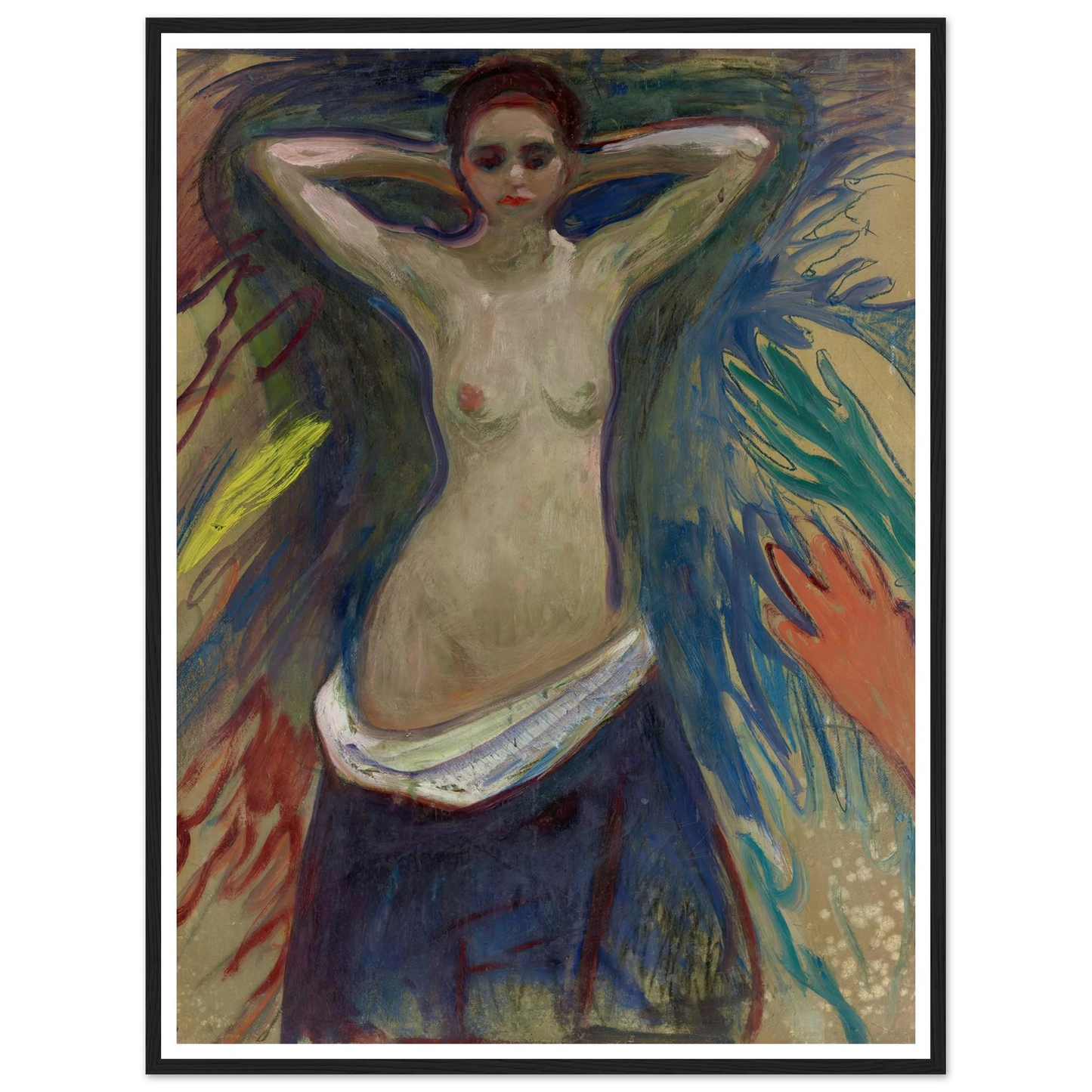 The Hands (1893–94) Art Print | Edvard Munch-Quipham Collections
