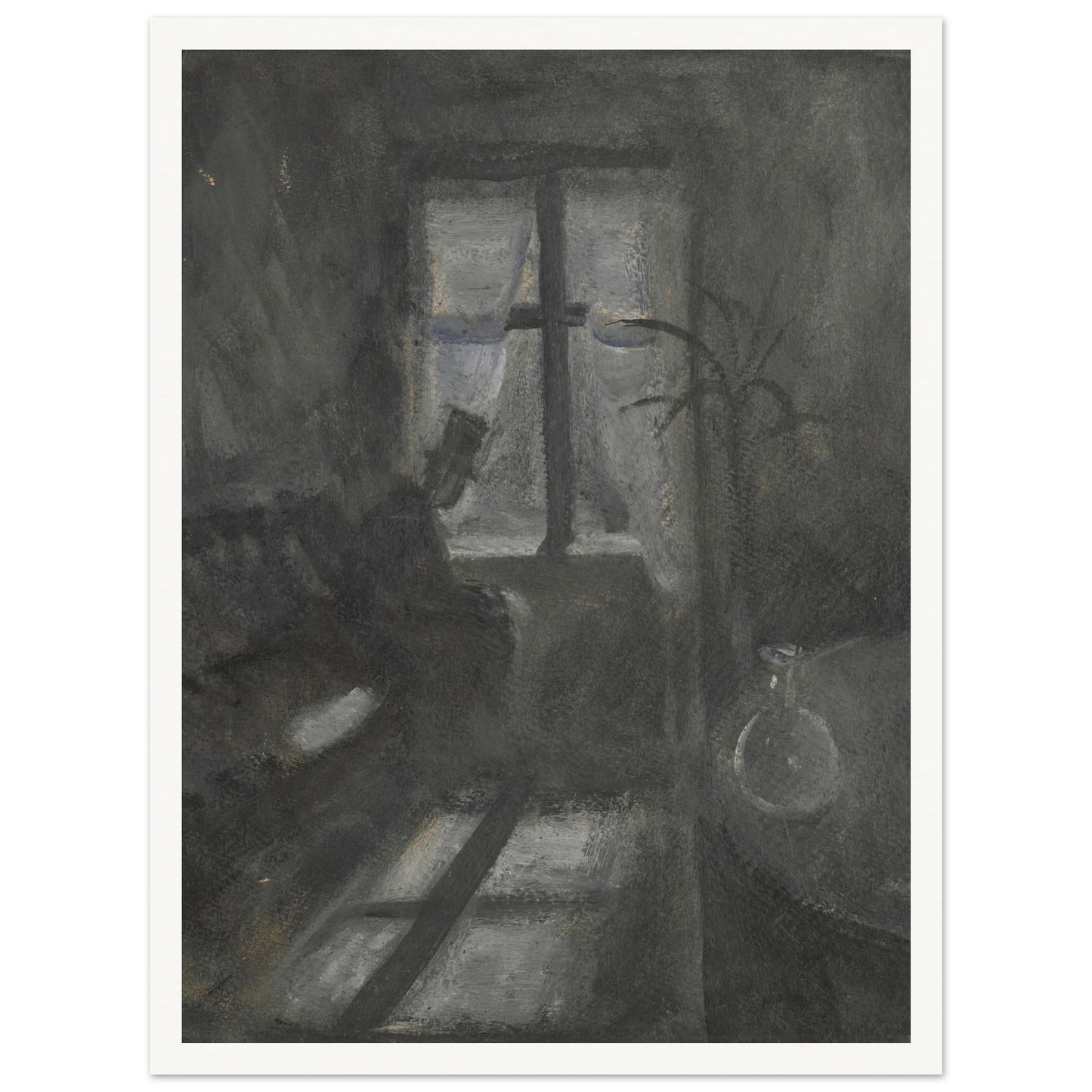 Natt I Saint-Cloud (Night In Saint-Cloud) (1892) Art Print | Edvard Munch-Quipham Collections
