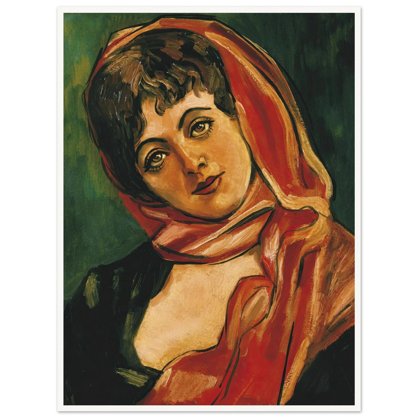 Visage de Femme Art Print | Francis Picabia-Quipham Collections