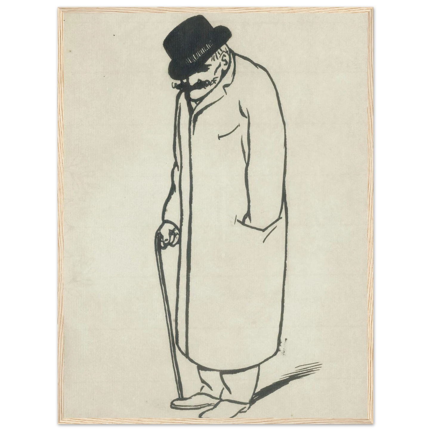 A dead man talking Art Print | Felix Vallotton-Quipham Collections