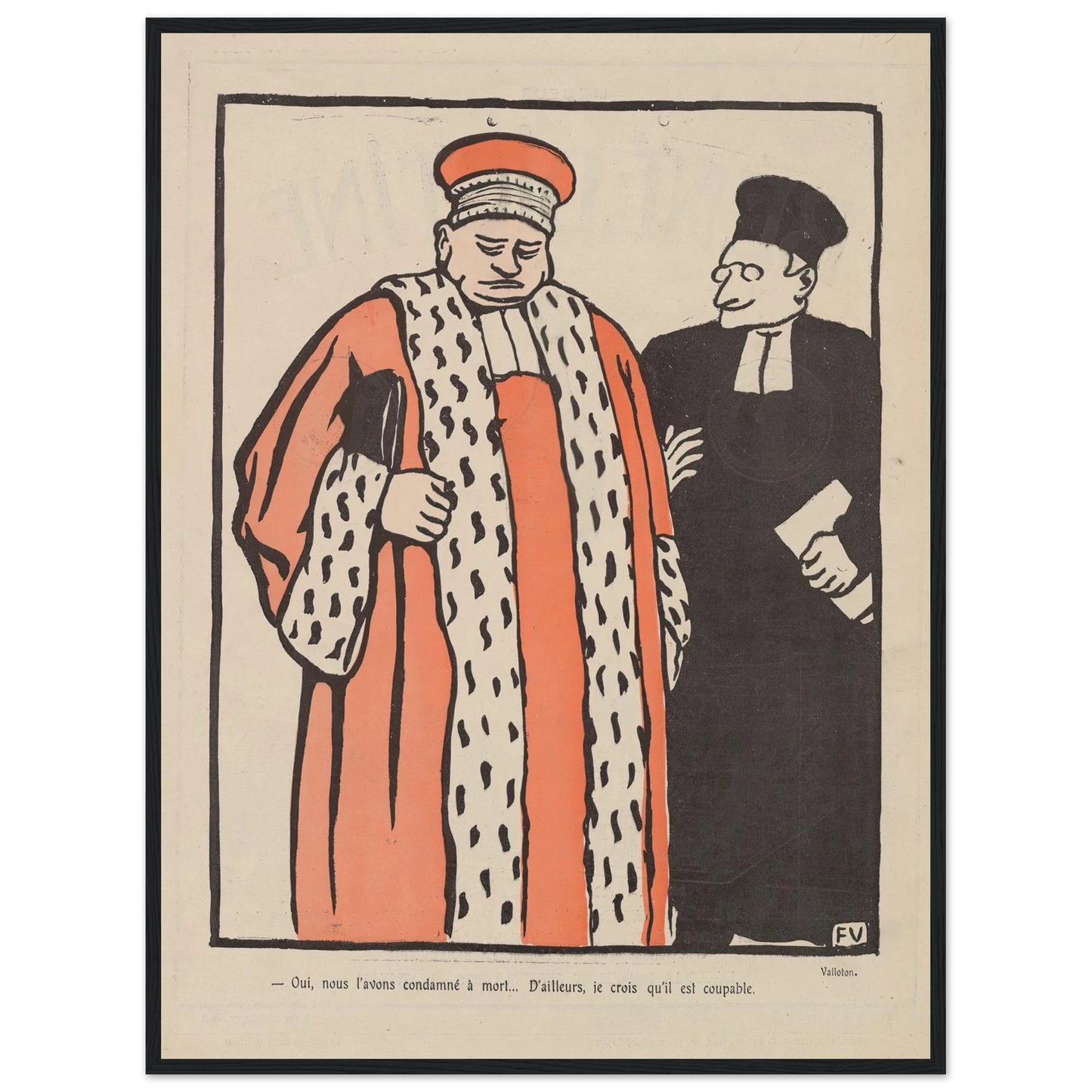 29 septembre 1903 Art Print | Felix Vallotton-Quipham Collections