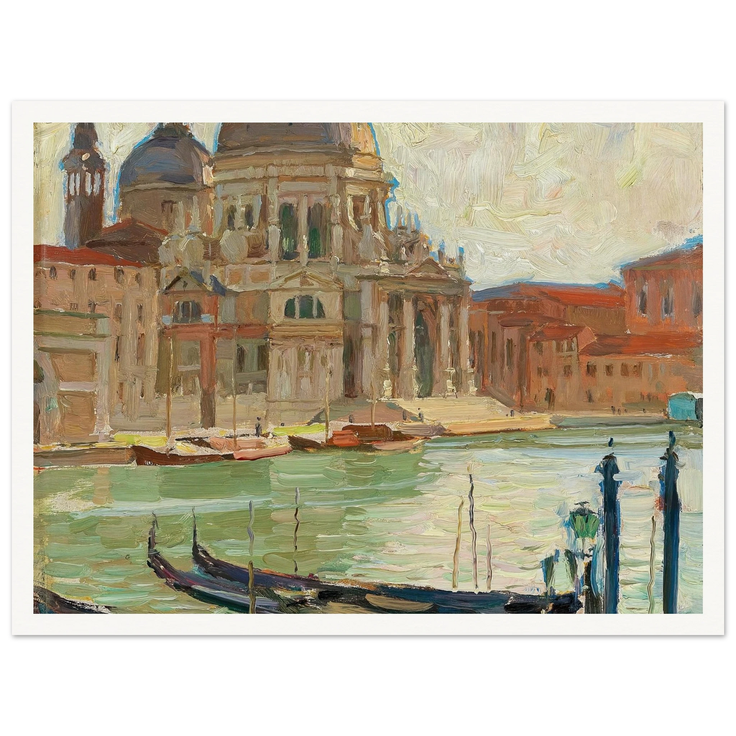 Kirche in Venedig Art Print | Carl Moll-Quipham Collections