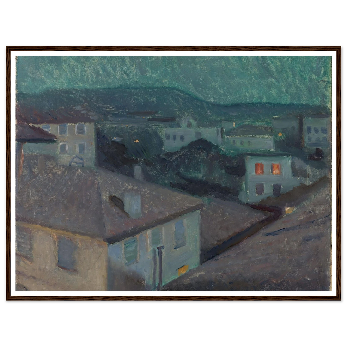 Night in Nice (1891) Art Print | Edvard Munch-Quipham Collections