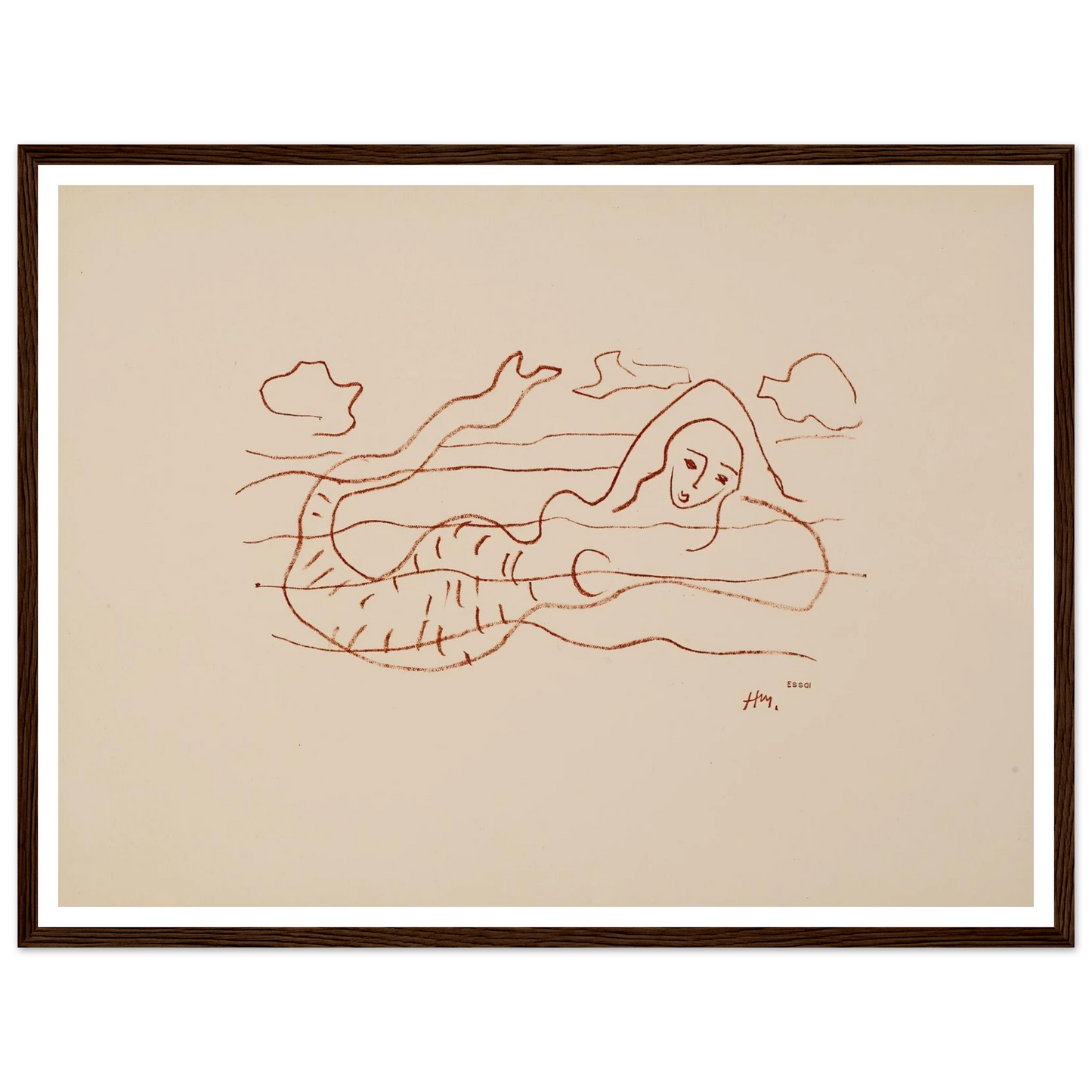 Sirènes (1942) Art Print | Henri Matisse-Quipham Collections
