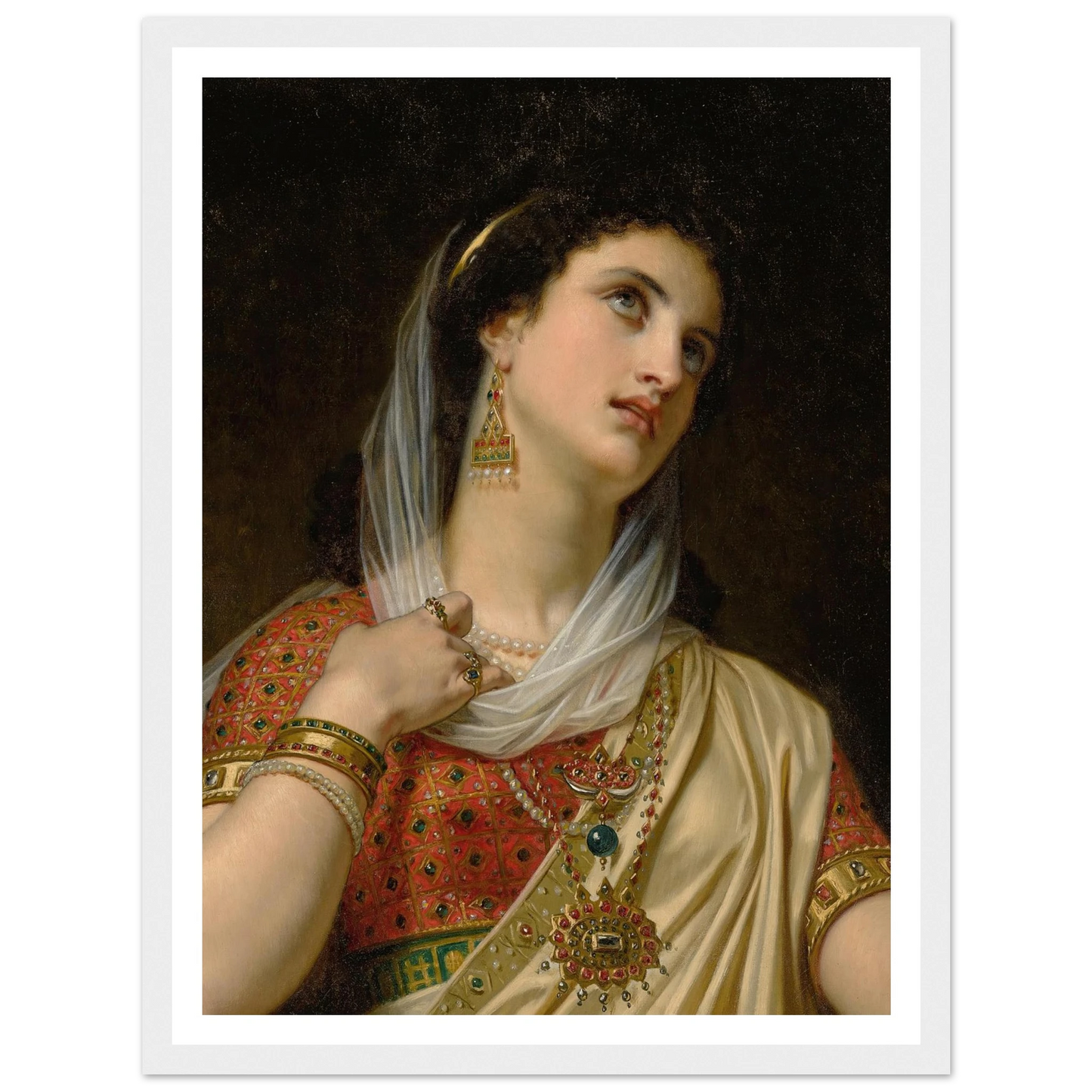 Queen Esther (1875) Art Print | Hugues Merle-Quipham Collections