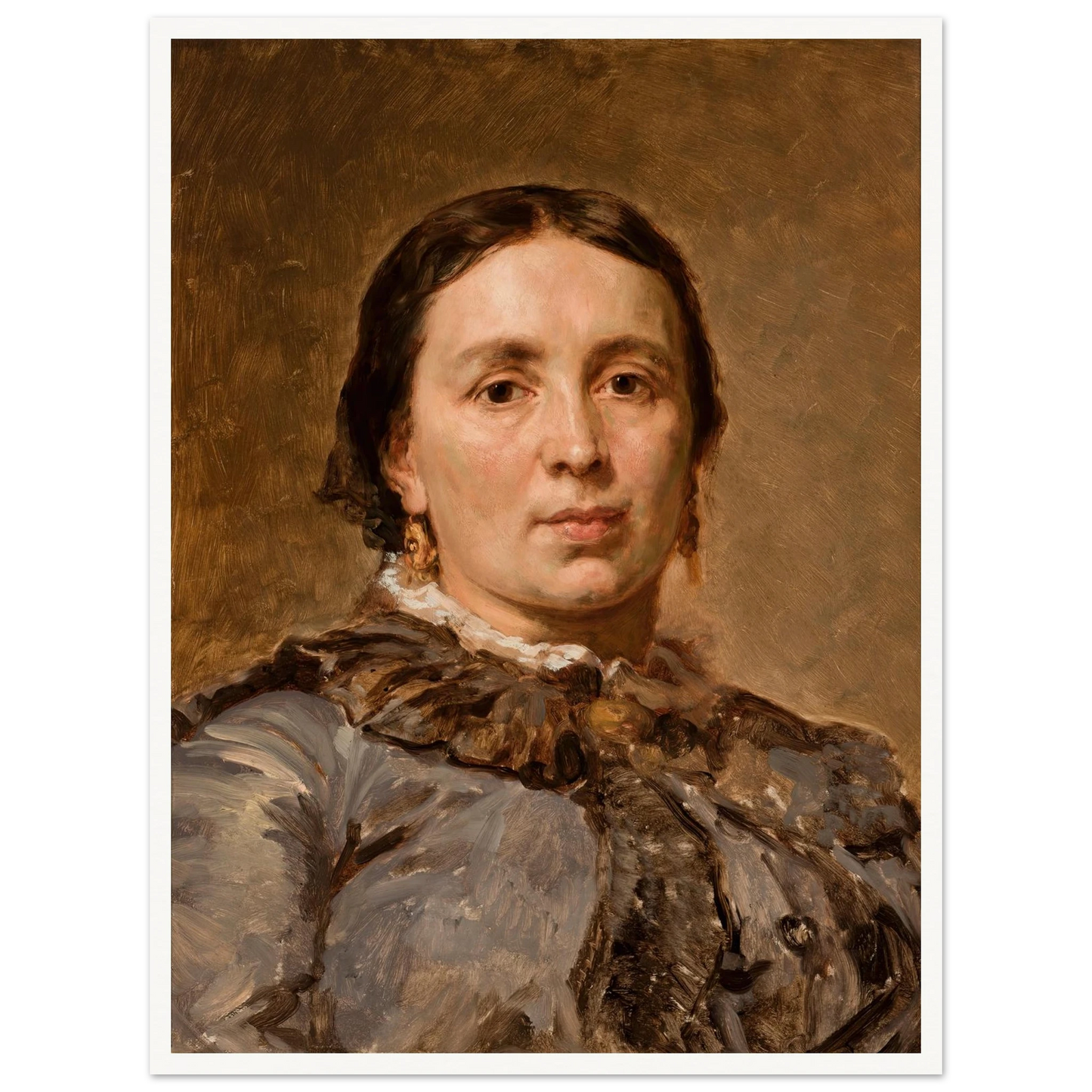 Portrait of Maria née Matejko GoIIchowska (1836-1917) (1882) Art Print | Jan Matejko-Quipham Collections
