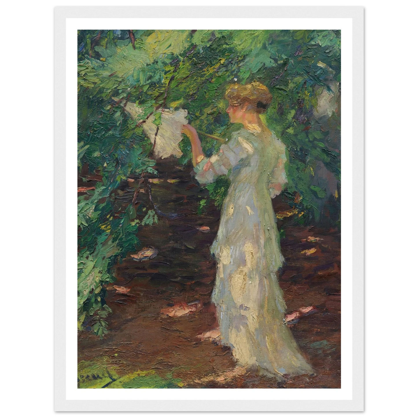 Waldschatten (1910-20) Art Print | Edward Cucue-Quipham Collections