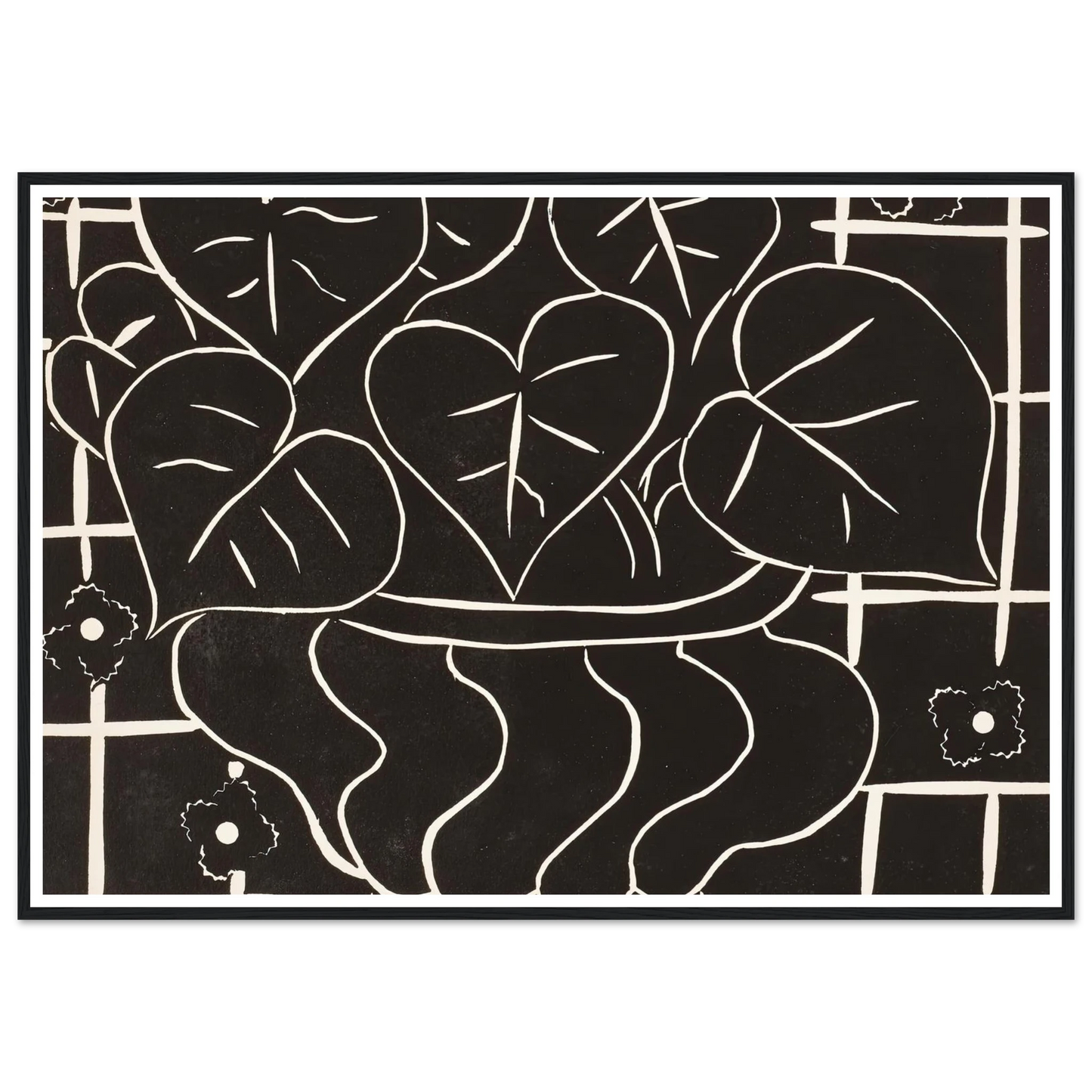 Corbeille de bégonias I (1938) Art Print | Henri Matisse-Quipham Collections