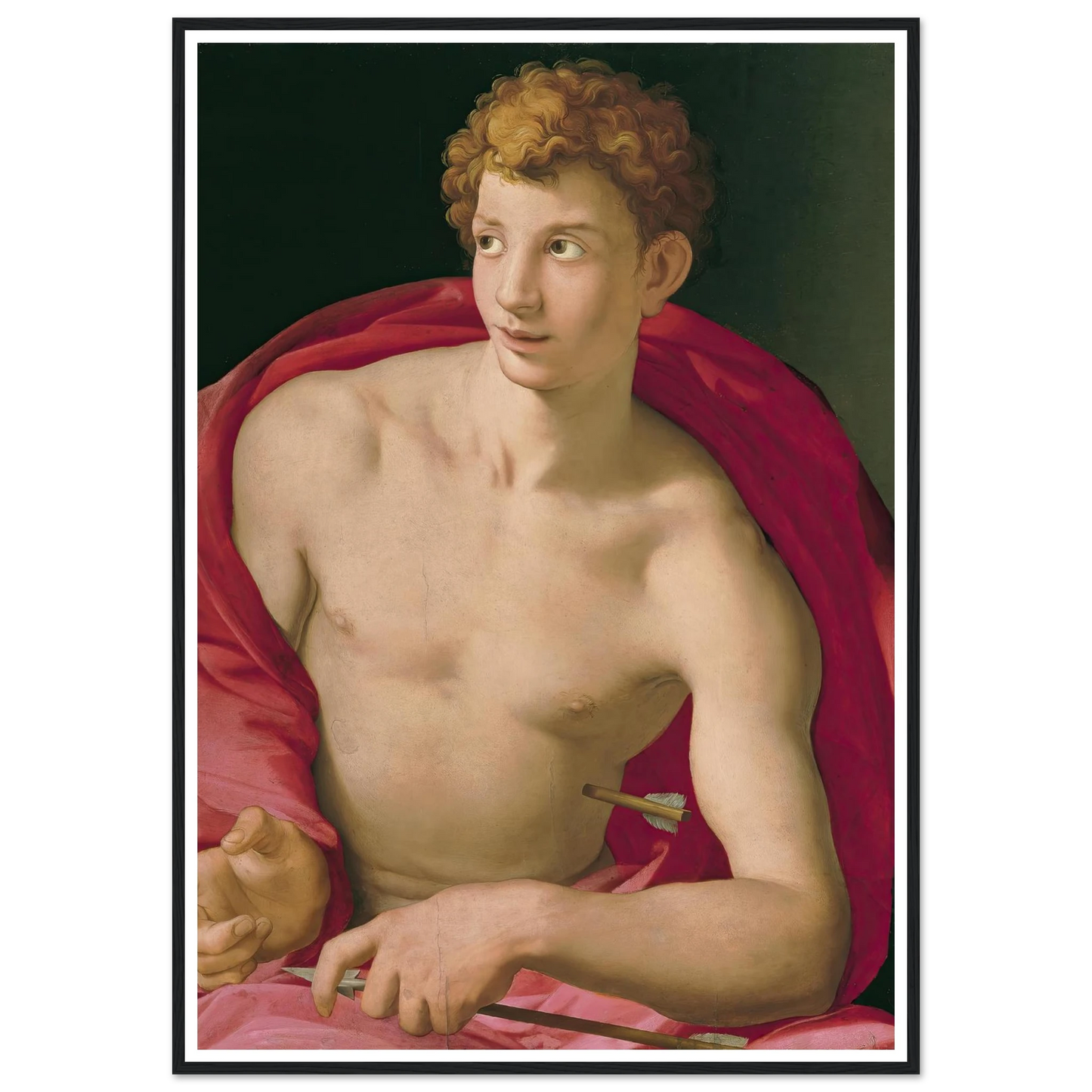 Saint Sebastian (circa 1533) Art Print | Agnolo Bronzino-Quipham Collections