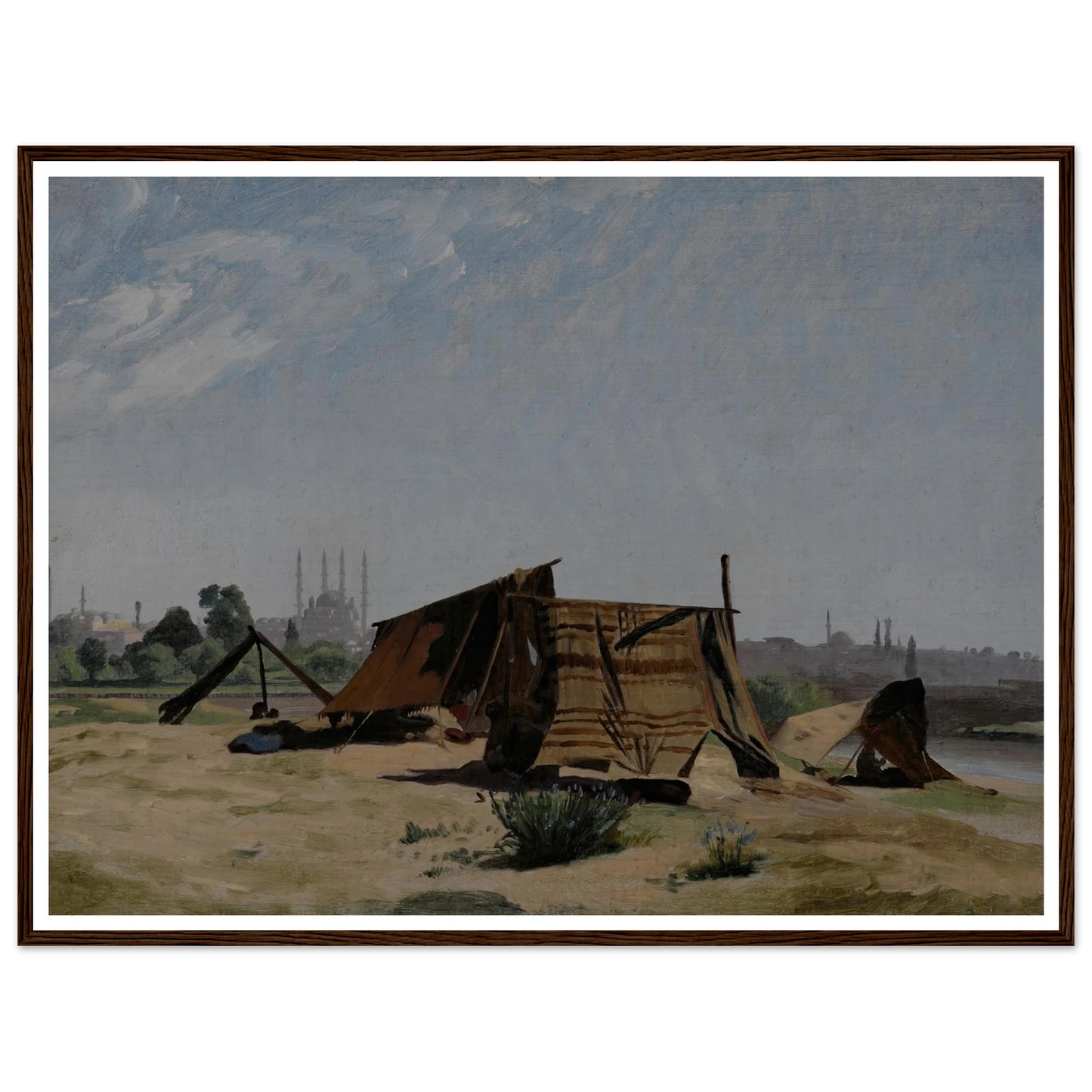 An Encampment before Constantinople Art Print | Jean Leon Gerome-Quipham Collections
